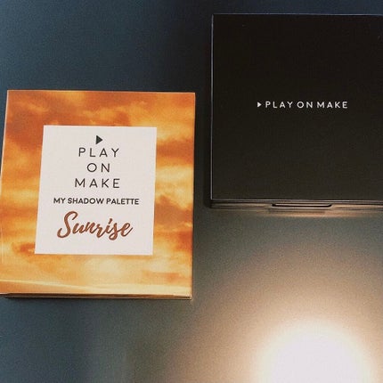 PM-0057(サンライズ)ベージュブラウン系/play on make/アイシャドウパレットを使ったクチコミ(1枚目)