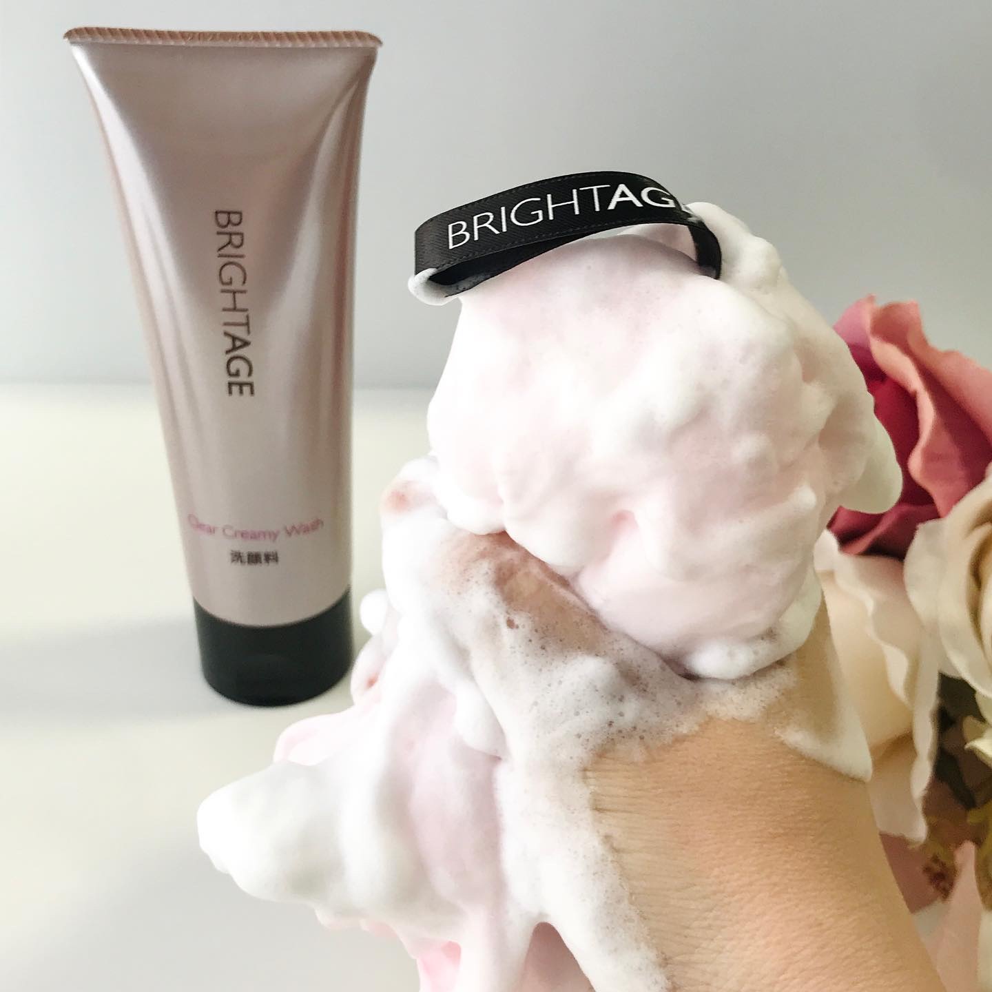 クリア クリーミーウォッシュ/BRIGHTAGE/洗顔フォームを使ったクチコミ（3枚目）
