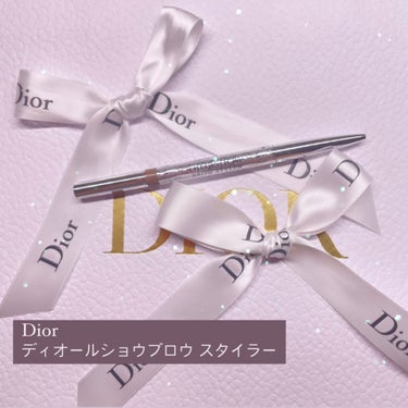 【旧】ディオールショウ ブロウ スタイラー/Dior/アイブロウペンシルを使ったクチコミ（1枚目）