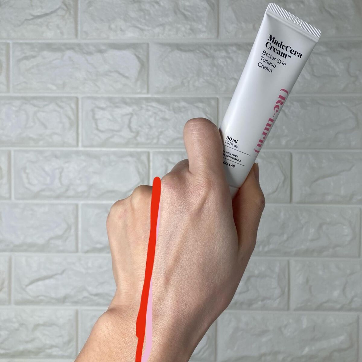 ちゃんぶぅ 投稿ある方フォロバ💕ちょっと遅くなるけど on LIPS 「お肌綺麗にトーンアップ。『マデセラクリームベタースキントーンア..」(3枚目)