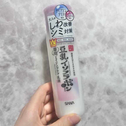 薬用リンクル乳液 ホワイト/なめらか本舗/乳液を使ったクチコミ(1枚目)