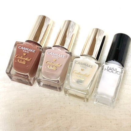 カラフルネイルズ/キャンメイク/マニキュアを使ったクチコミ(4枚目)