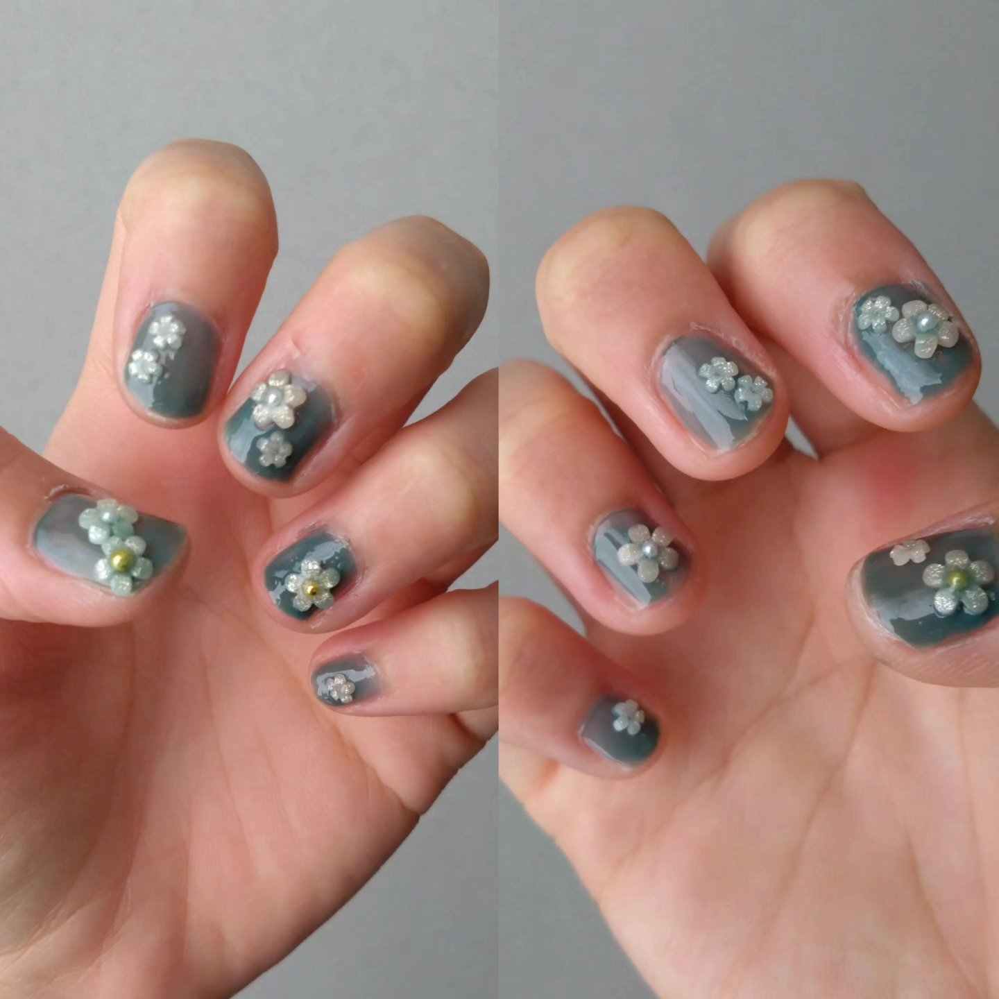 ムードペブルネイル/rom&nd/マニキュアを使ったクチコミ（3枚目）