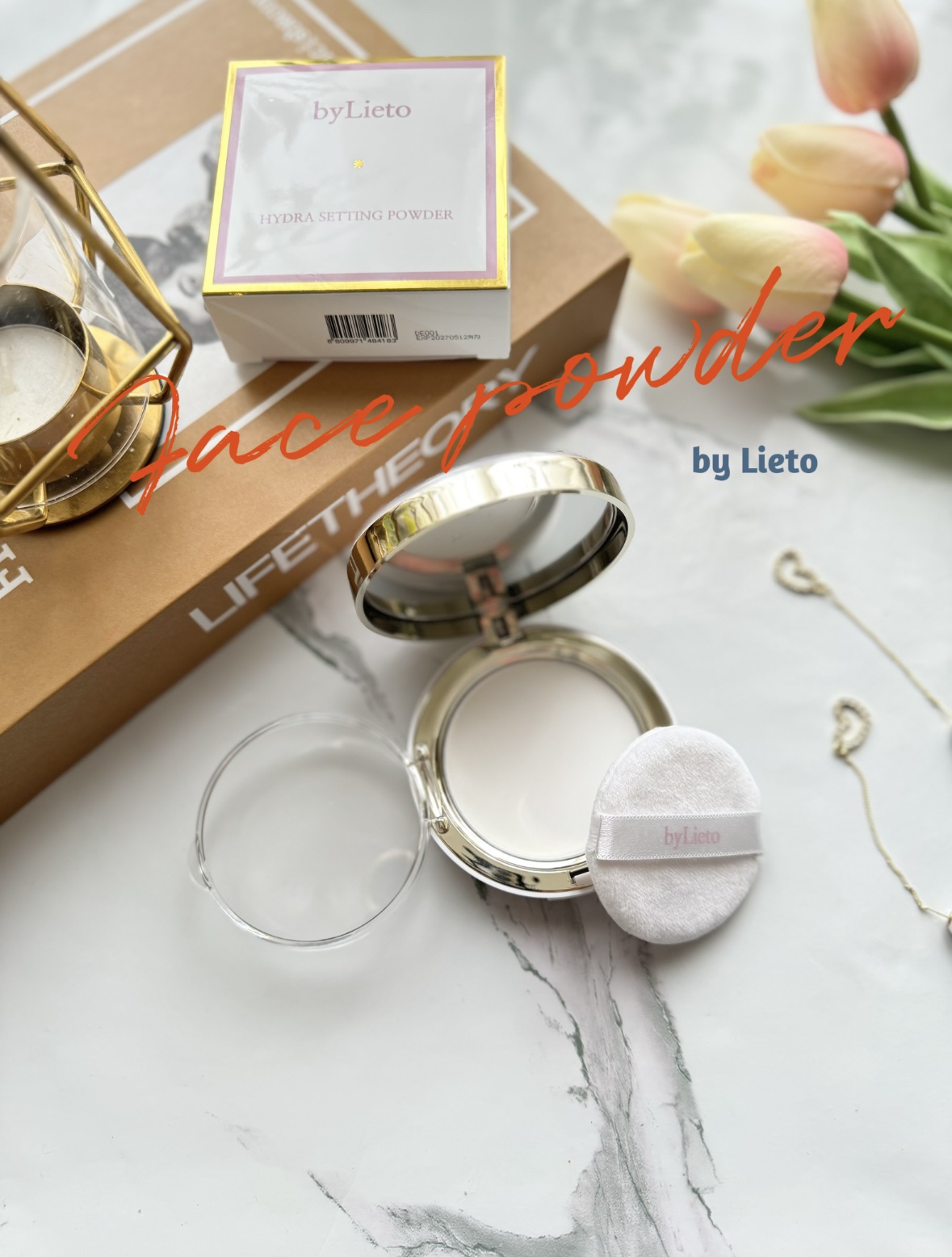 ハイドラセッティングパウダー/byLieto/プレストパウダーを使ったクチコミ（1枚目）