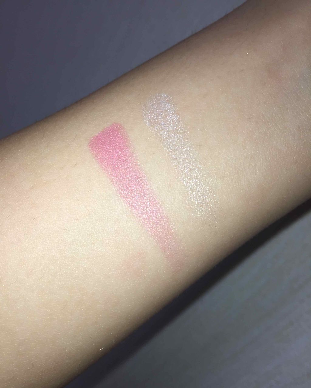 ツーカラー アイシャドウ ラメシリーズ/CEZANNE/アイシャドウパレットを使ったクチコミ(3枚目)