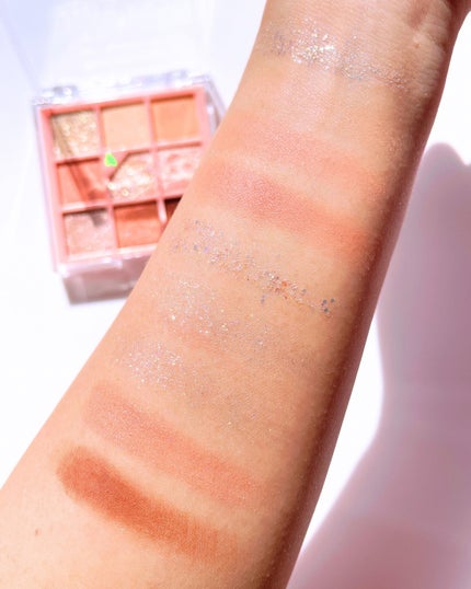 グリッターペディアアイパレット/unleashia/アイシャドウパレットを使ったクチコミ(6枚目)