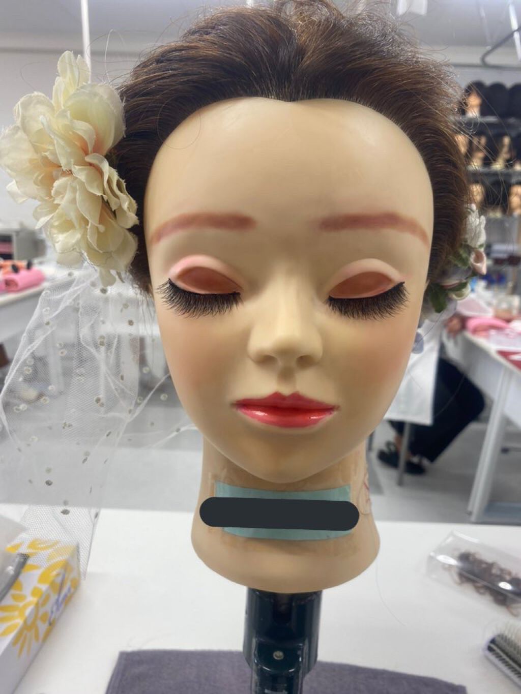 ちゆ🐭🌸💗 on LIPS 「こんにちは!!!寝不足続きのちゆです!💞文化祭の作品💞花嫁をイ..」(1枚目)