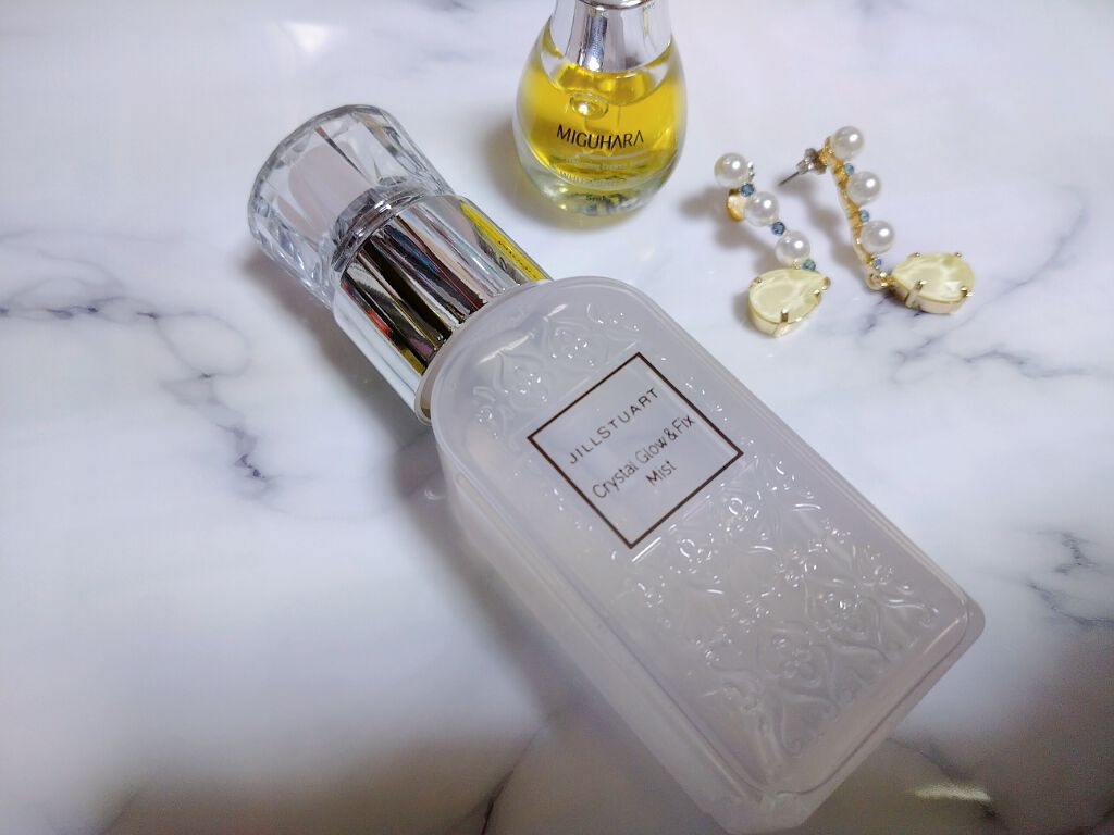 クリスタル グロウ&フィックス ミスト/JILL STUART/フィックスミストを使ったクチコミ(1枚目)