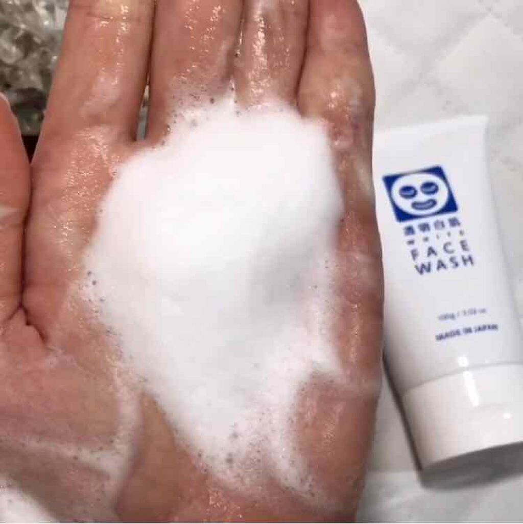 ホワイトフェイスウォッシュ/透明白肌/洗顔フォームを使ったクチコミ（3枚目）