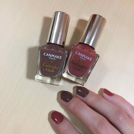 カラフルネイルズ/キャンメイク/マニキュアを使ったクチコミ(2枚目)
