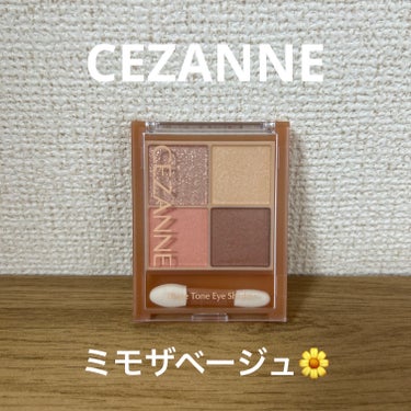 ベージュトーンアイシャドウ/CEZANNE/アイシャドウパレットを使ったクチコミ（1枚目）