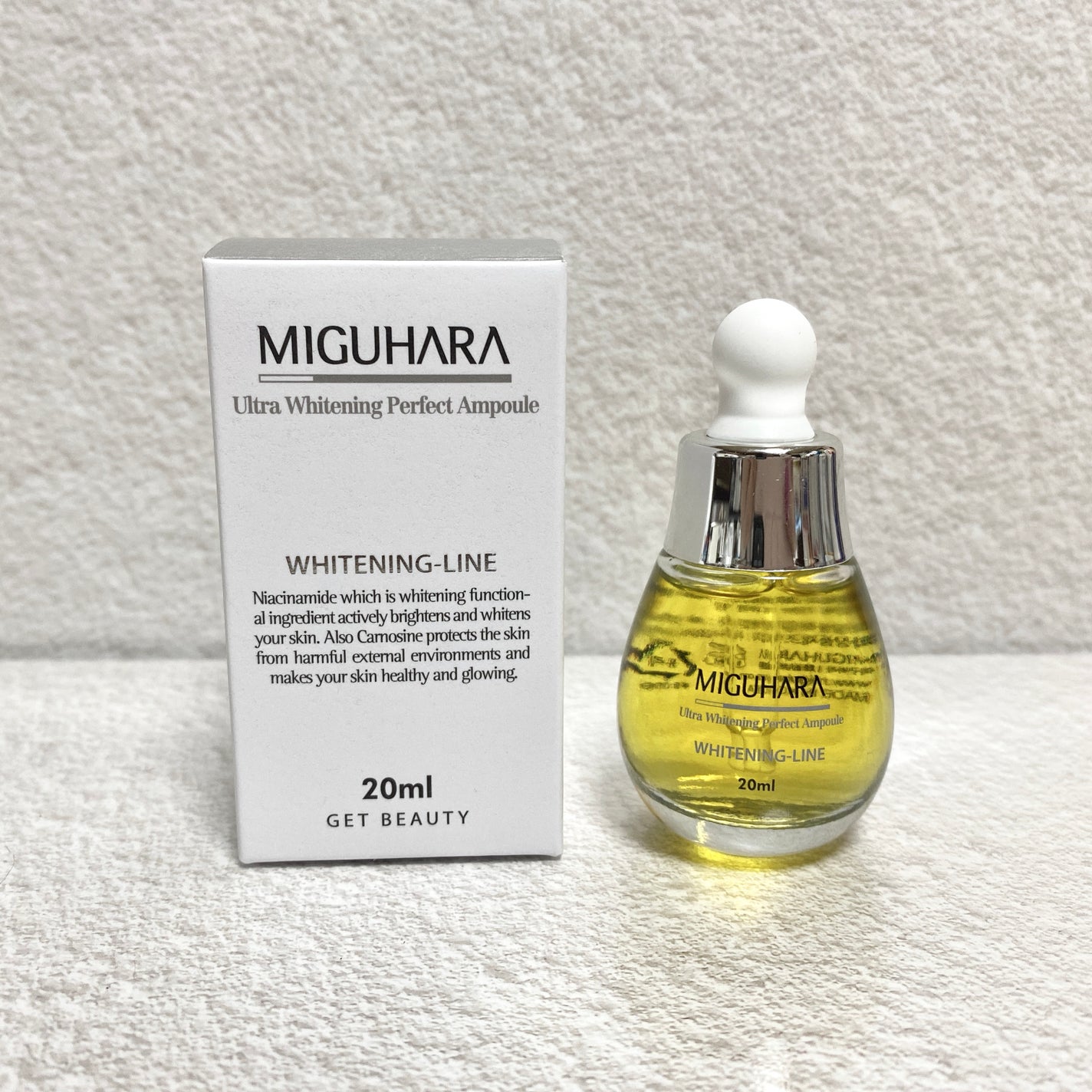 Ultra Whitening Perfect Ampoule/MIGUHARA/美容液を使ったクチコミ(1枚目)