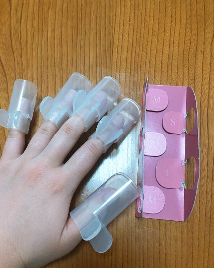 ネイルガード/セリア/ネイル用品を使ったクチコミ(2枚目)