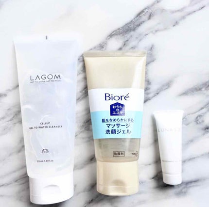 おうちdeエステ 肌をなめらかにする マッサージ洗顔ジェル/ビオレ/その他洗顔料を使ったクチコミ(2枚目)