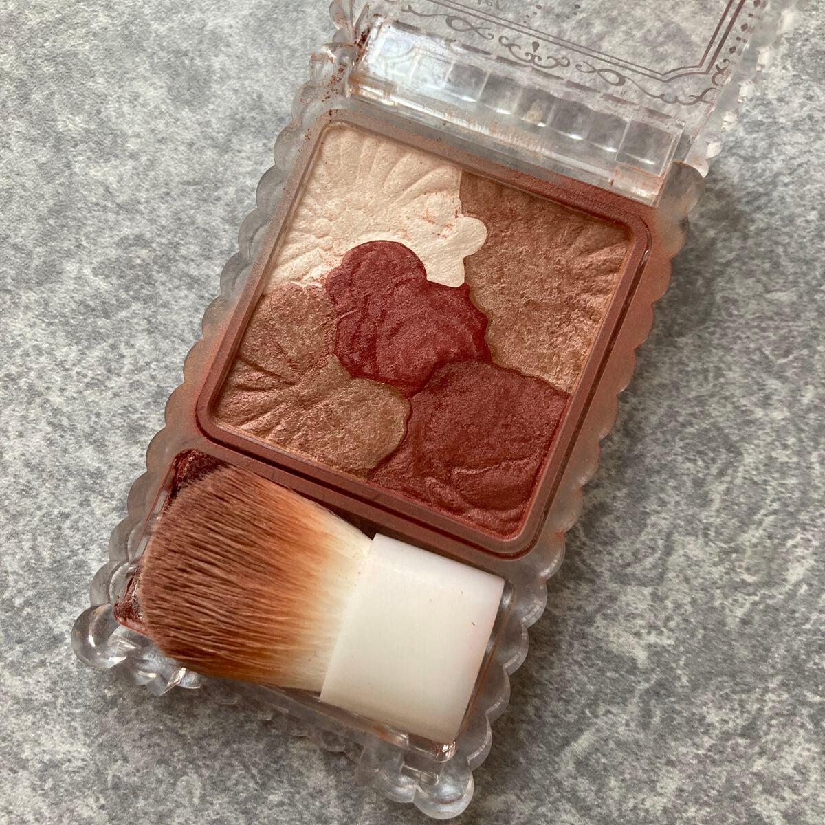 グロウフルールチークス/キャンメイク/パウダーチークを使ったクチコミ(2枚目)