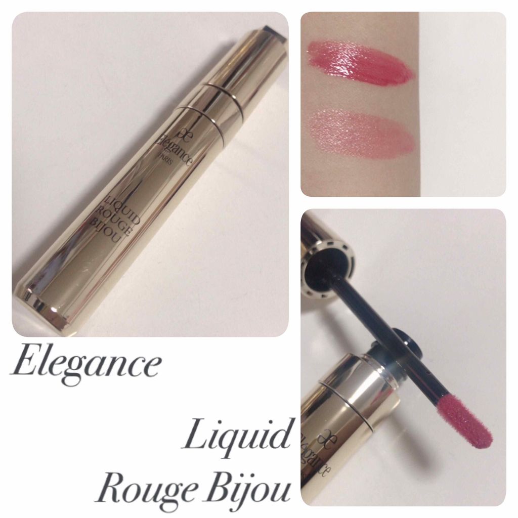 エレガンス リクイッド ルージュ ビジュー/Elégance/口紅を使ったクチコミ（1枚目）