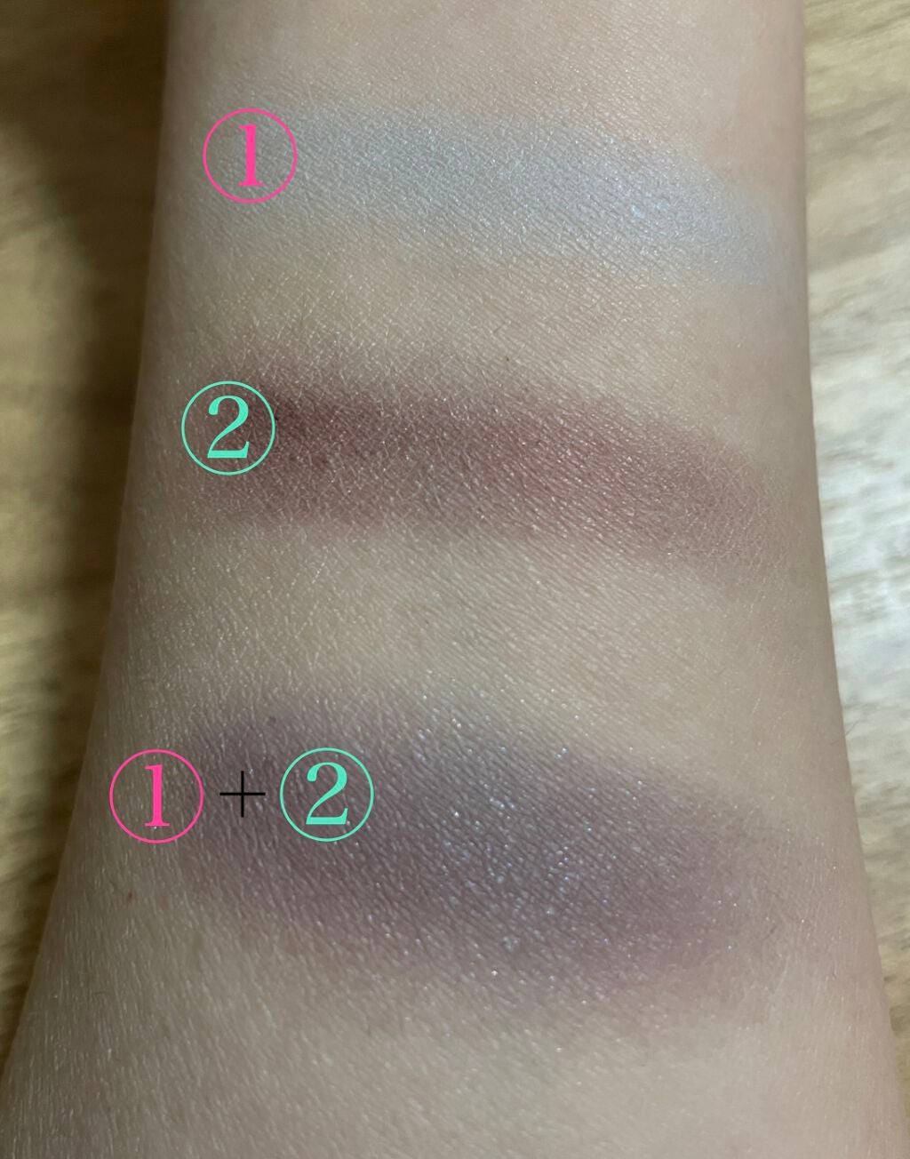 コンスピキュアス ダブルアイズ/Amplitude/アイシャドウパレットを使ったクチコミ(2枚目)