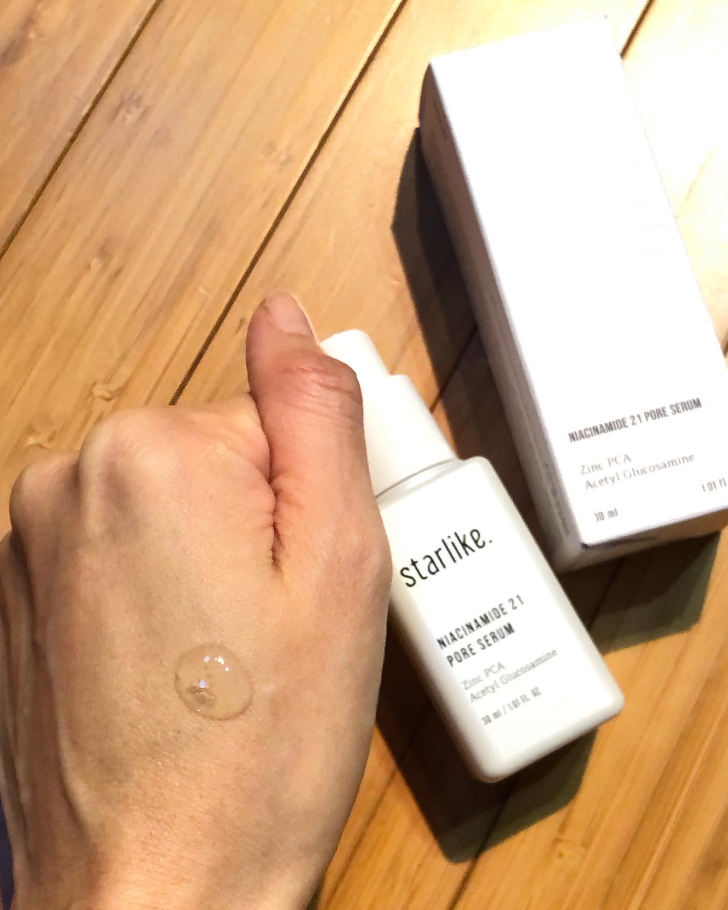 ナイアシンアミド 21 ポアセラム/STARLIKE/美容液を使ったクチコミ(3枚目)