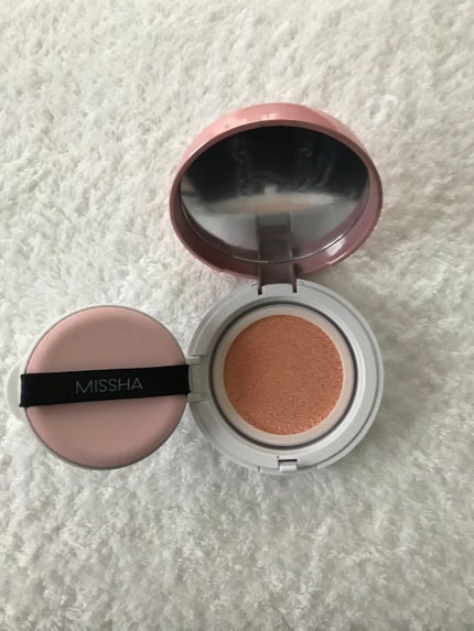 M クッションベース(ピーチ)/MISSHA/化粧下地を使ったクチコミ(3枚目)