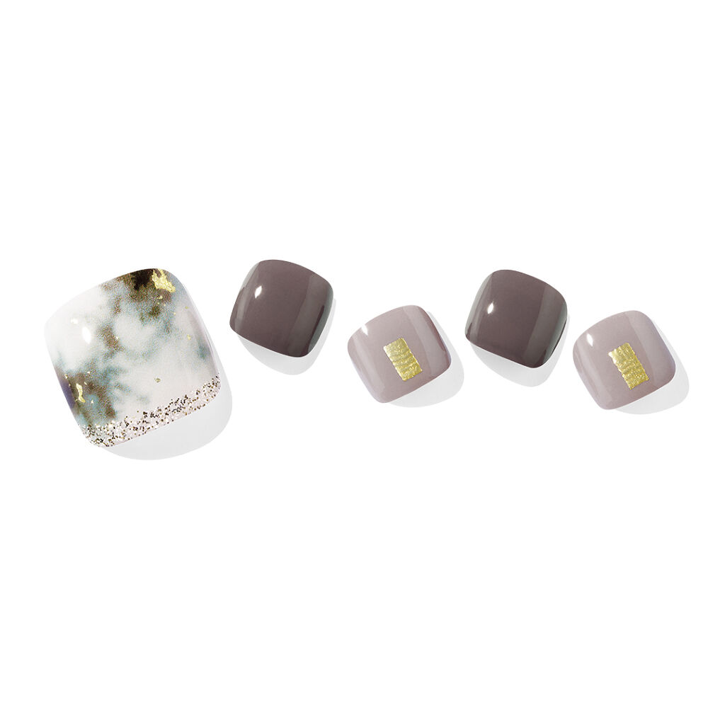 セミキュアジェルネイル(ペディキュア) PD-006-J  P Kasumi Mocha (Midsummer Collection)