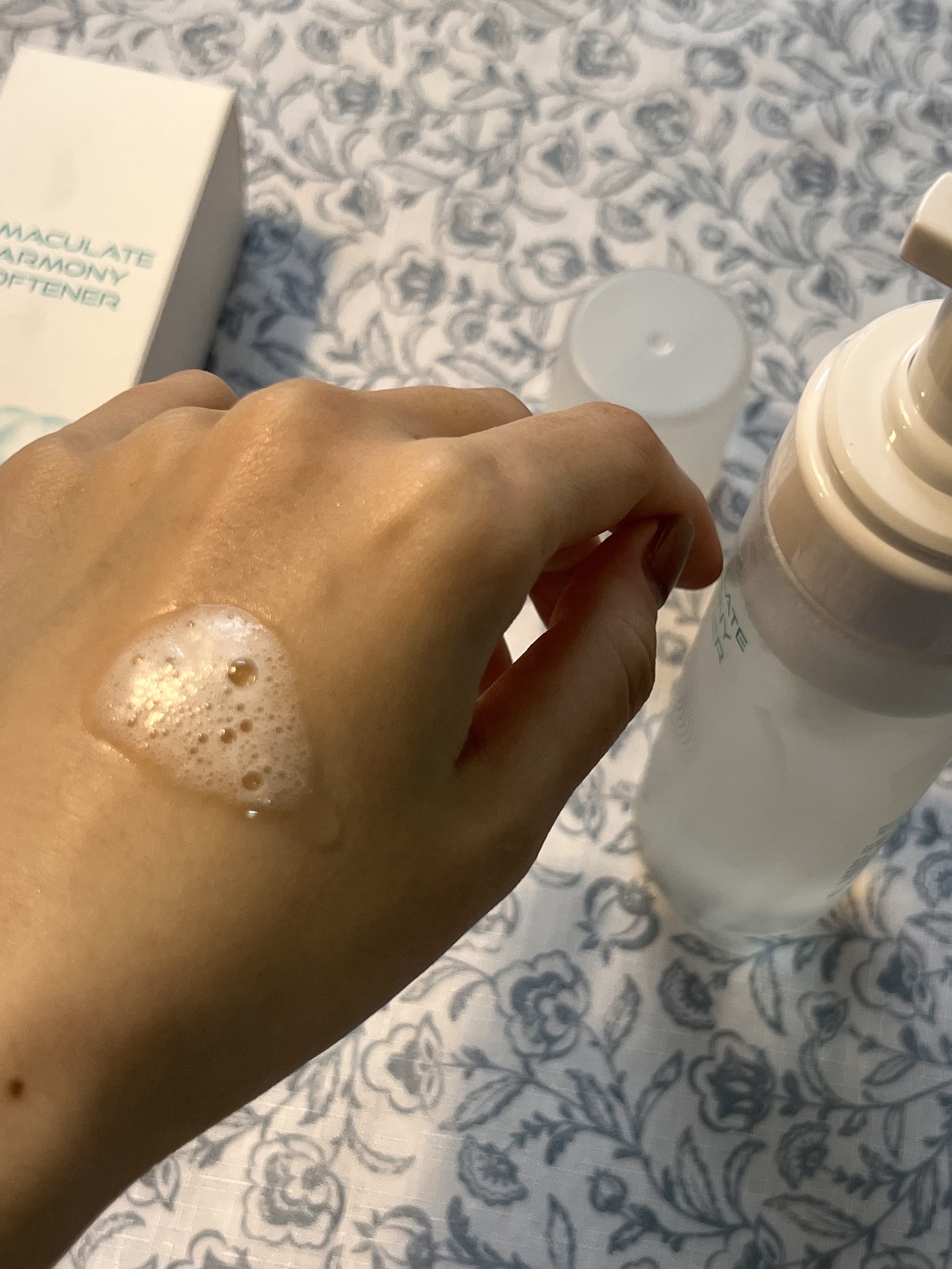 メサブルーハーモニーソフトナー/MESAblue/化粧水を使ったクチコミ（2枚目）