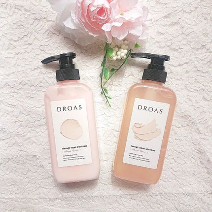 ダメージリペアシャンプー/トリートメント/DROAS/市販シャンプーを使ったクチコミ(1枚目)