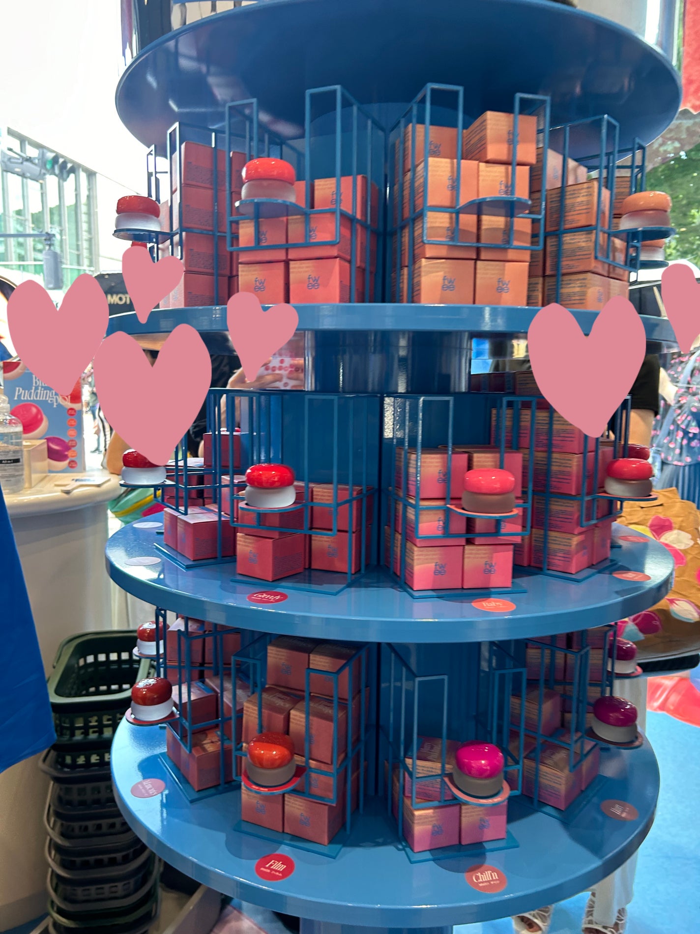 リップアンドチーク ブラーリープリンポット/fwee/口紅を使ったクチコミ(9枚目)