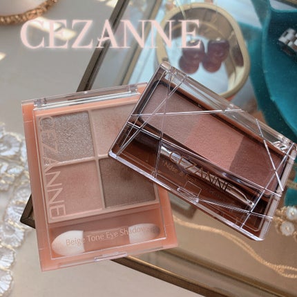 ベージュトーンアイシャドウ/CEZANNE/アイシャドウパレットを使ったクチコミ(1枚目)