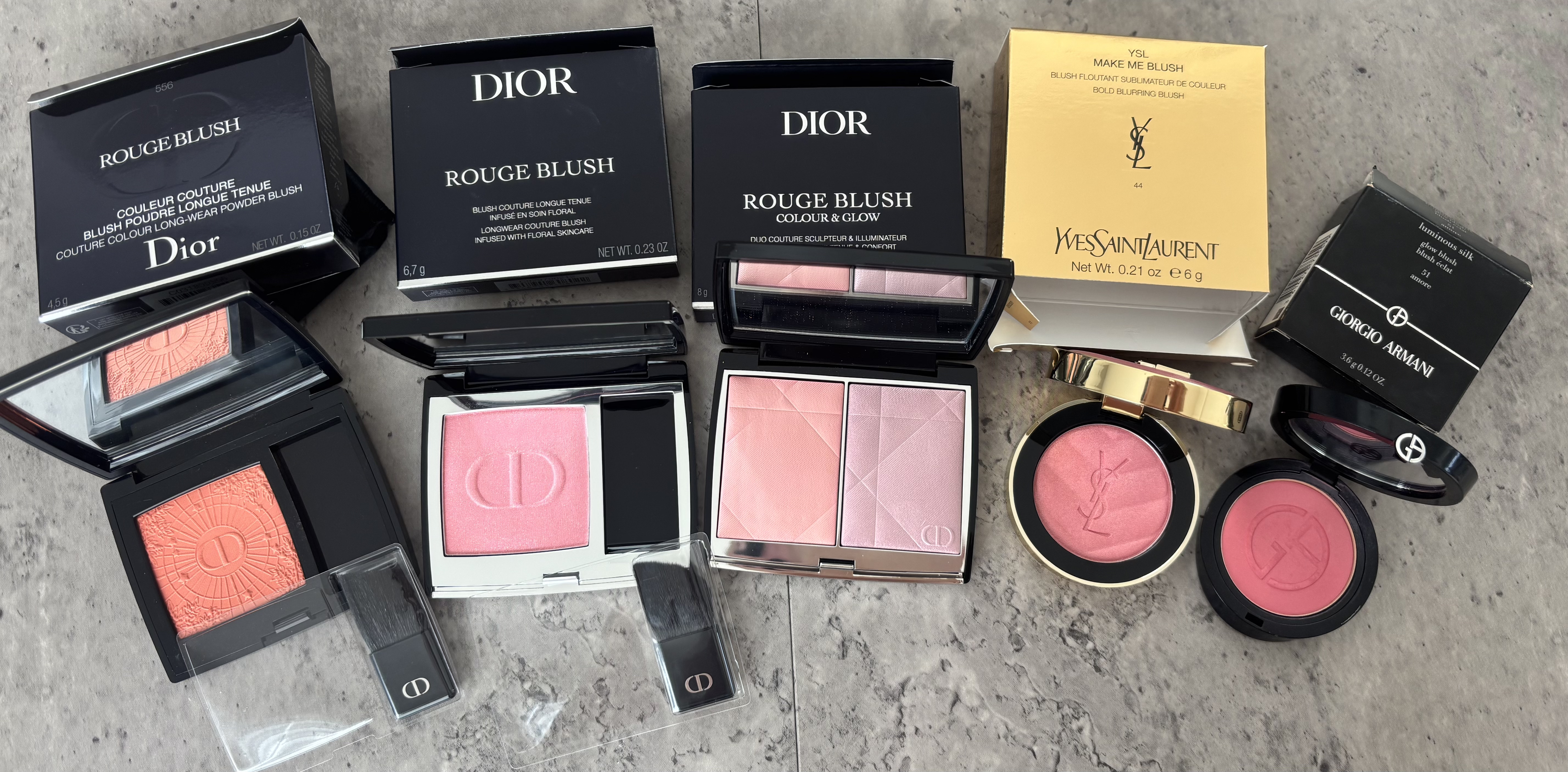 ルミナス シルク グロー ブラッシュ #51 アモーレ/ジョルジオ アルマーニ ビューティ/パウダーチークを使ったクチコミ（1枚目）