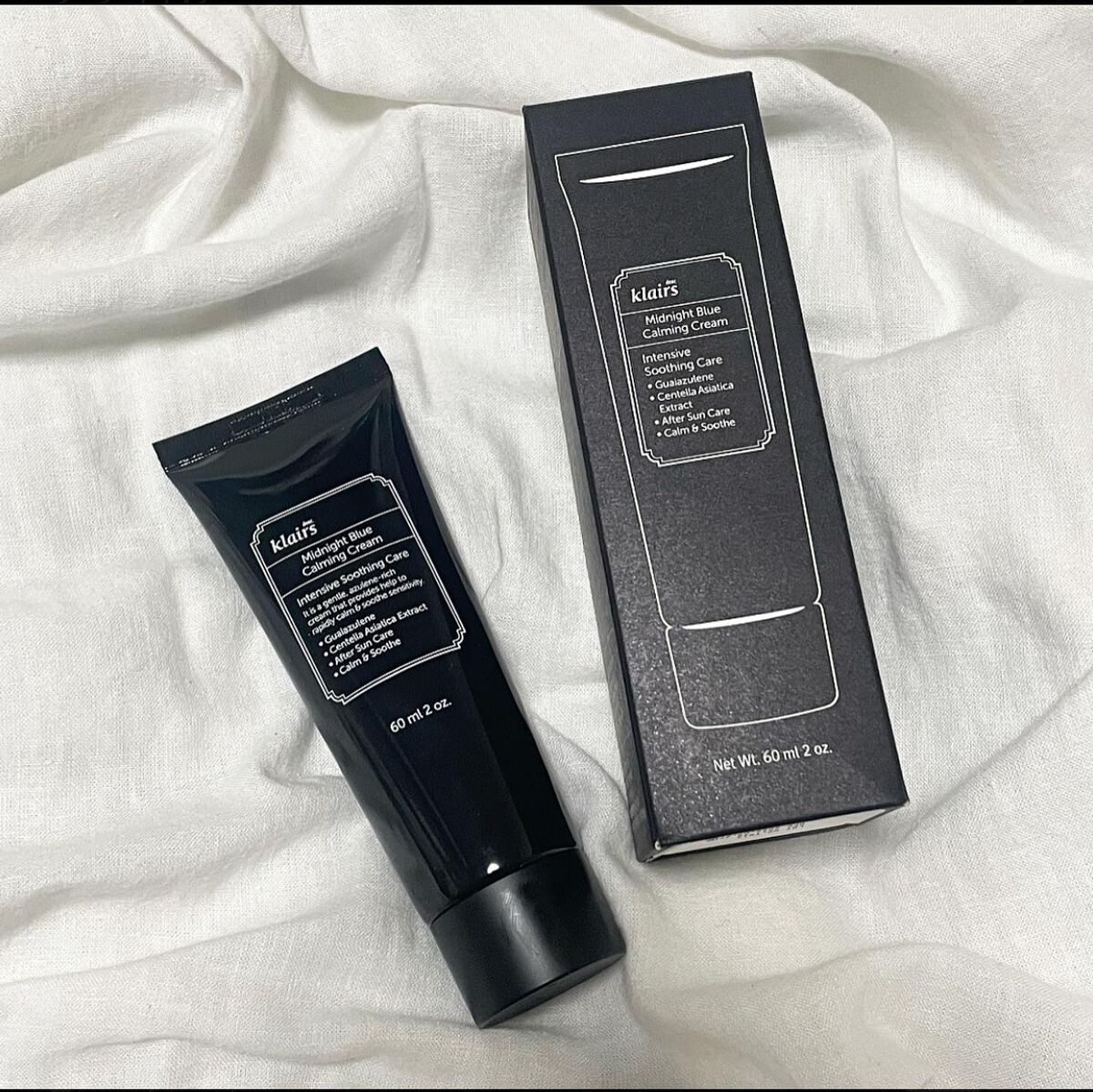 ミッドナイトブルーカーミングクリーム/Klairs/フェイスクリームを使ったクチコミ(6枚目)