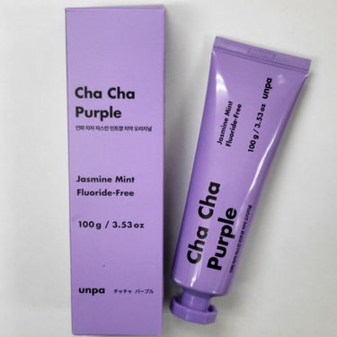 Cha Cha Charcoal Jasmin Mint Toothpaste/unpa/歯磨き粉を使ったクチコミ（4枚目）