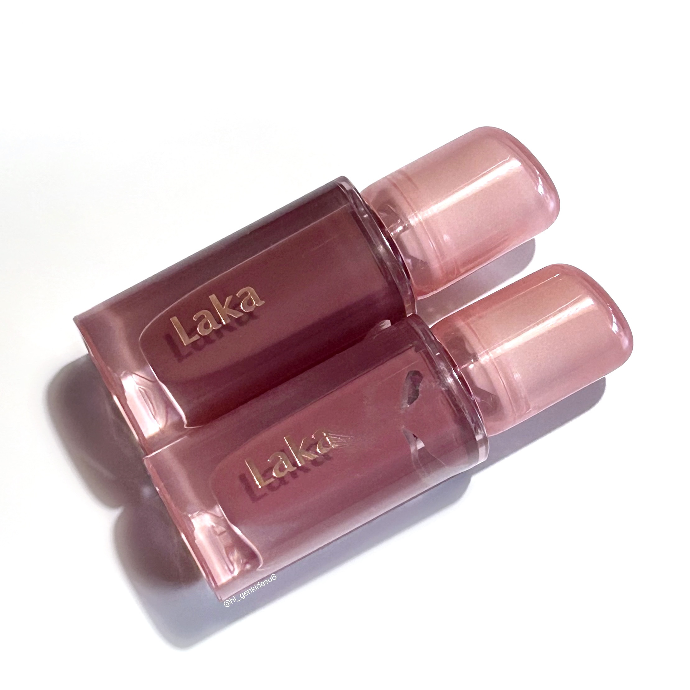 ジェリーイングヌードグロス/Laka/リップグロスを使ったクチコミ（1枚目）