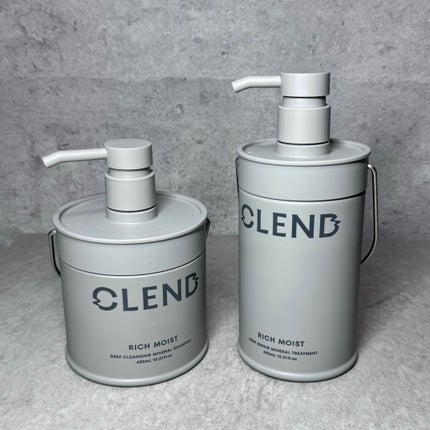 リッチモイスト ディープクレンジング ミネラル シャンプー/ディープリペア ミネラル トリートメント/CLEND/市販シャンプーを使ったクチコミ(4枚目)