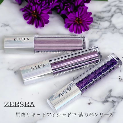 ダイヤモンドシリーズ 星空リキッドアイシャドウ/ZEESEA/リキッドアイシャドウを使ったクチコミ(1枚目)