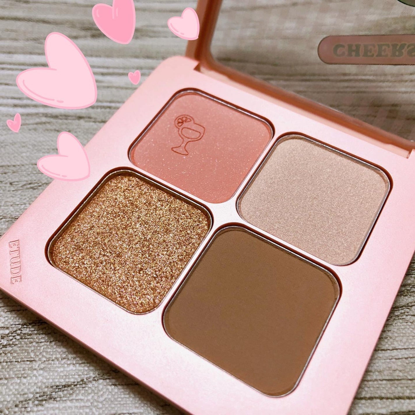 カカオフレンズ プレイカラーアイズ /ETUDE/アイシャドウパレットを使ったクチコミ(3枚目)