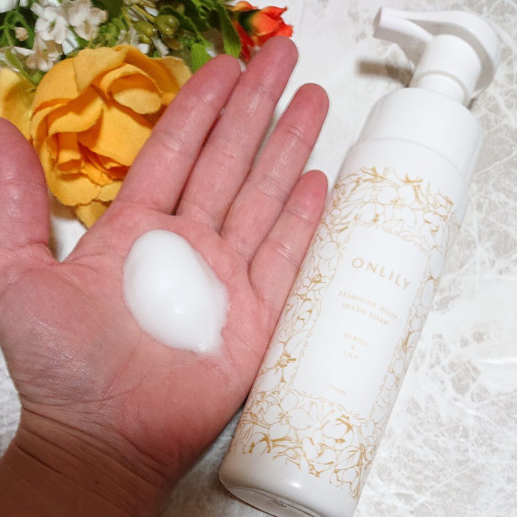 onlilyフェミニンホイップウォッシュソープ/ONLILY/デリケートゾーンケアを使ったクチコミ（3枚目）