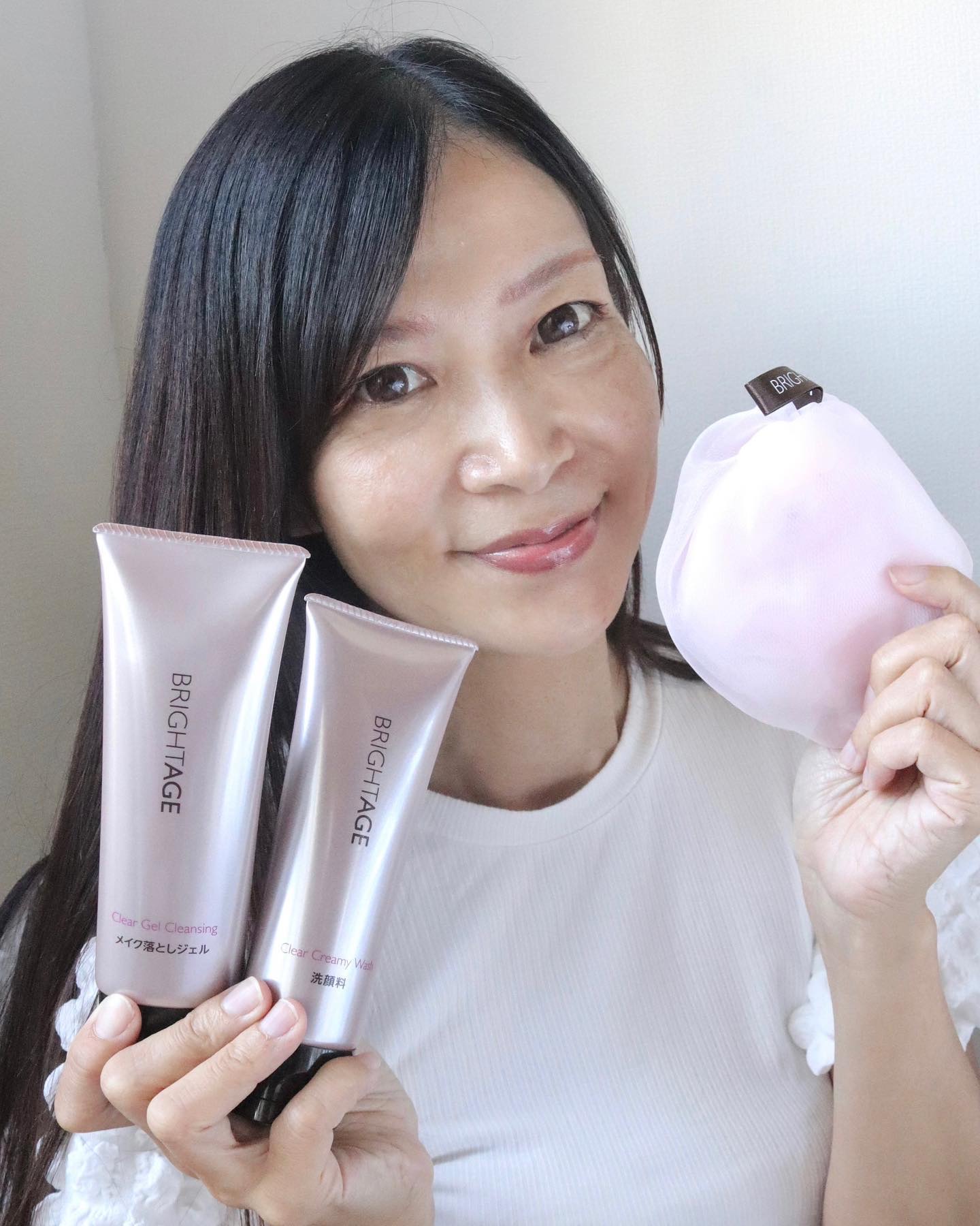 クリア クリーミーウォッシュ/BRIGHTAGE/洗顔フォームを使ったクチコミ（1枚目）