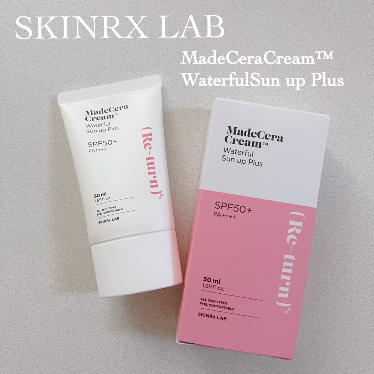 マデセラウォーターフルサンアッププラス/SKINRx LAB/日焼け止めクリームを使ったクチコミ(1枚目)