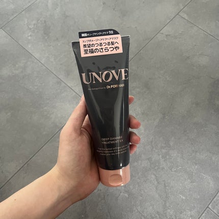ディープダメージトリートメントEX/UNOVE/洗い流すヘアトリートメントを使ったクチコミ(1枚目)