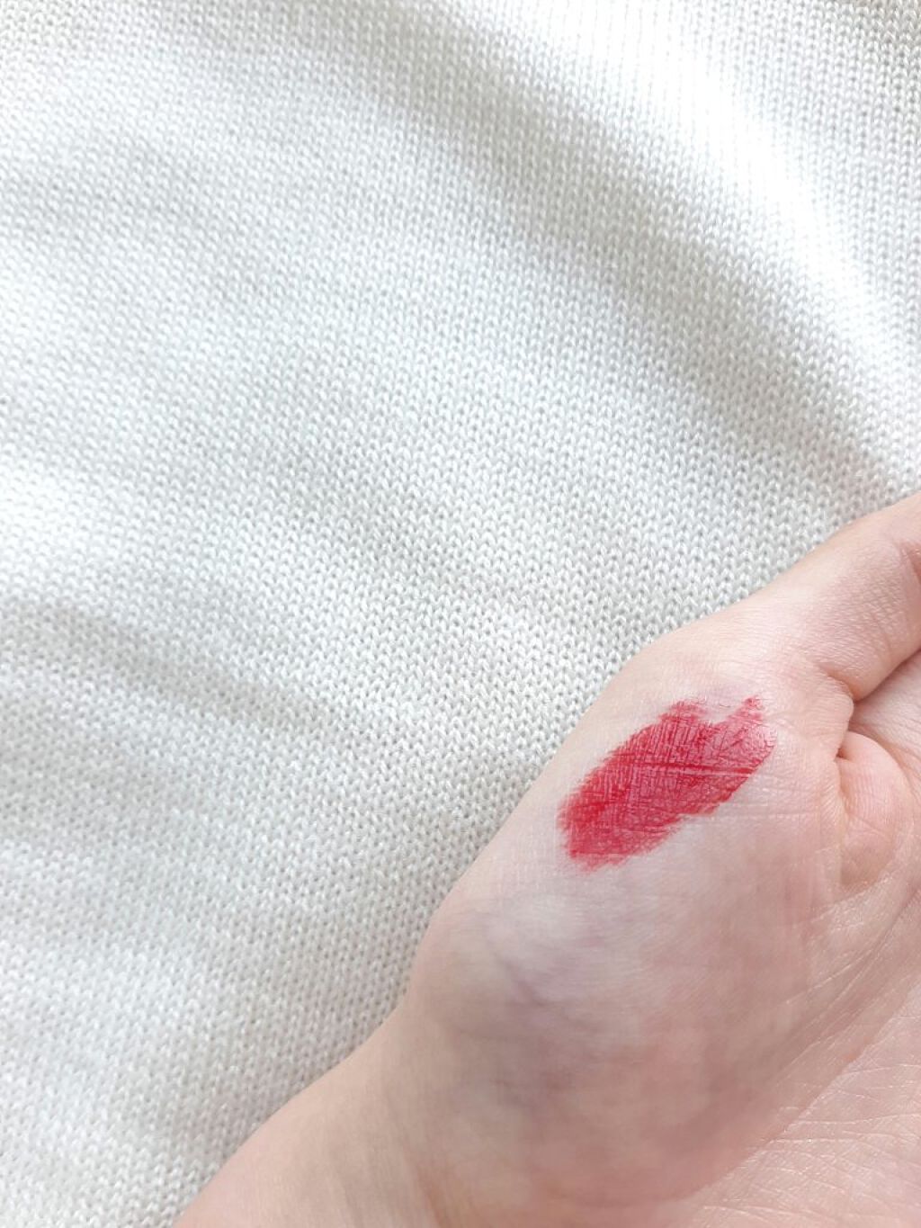 ジューシーラスティングティント/rom&nd/リップティントを使ったクチコミ（2枚目）