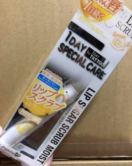 リップシュガースクラブモイストa/K-パレット/リップスクラブを使ったクチコミ(1枚目)