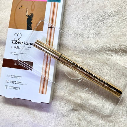 ラブ・ライナー リキッドアイライナーR3/ラブ・ライナー/リキッドアイライナーを使ったクチコミ(1枚目)