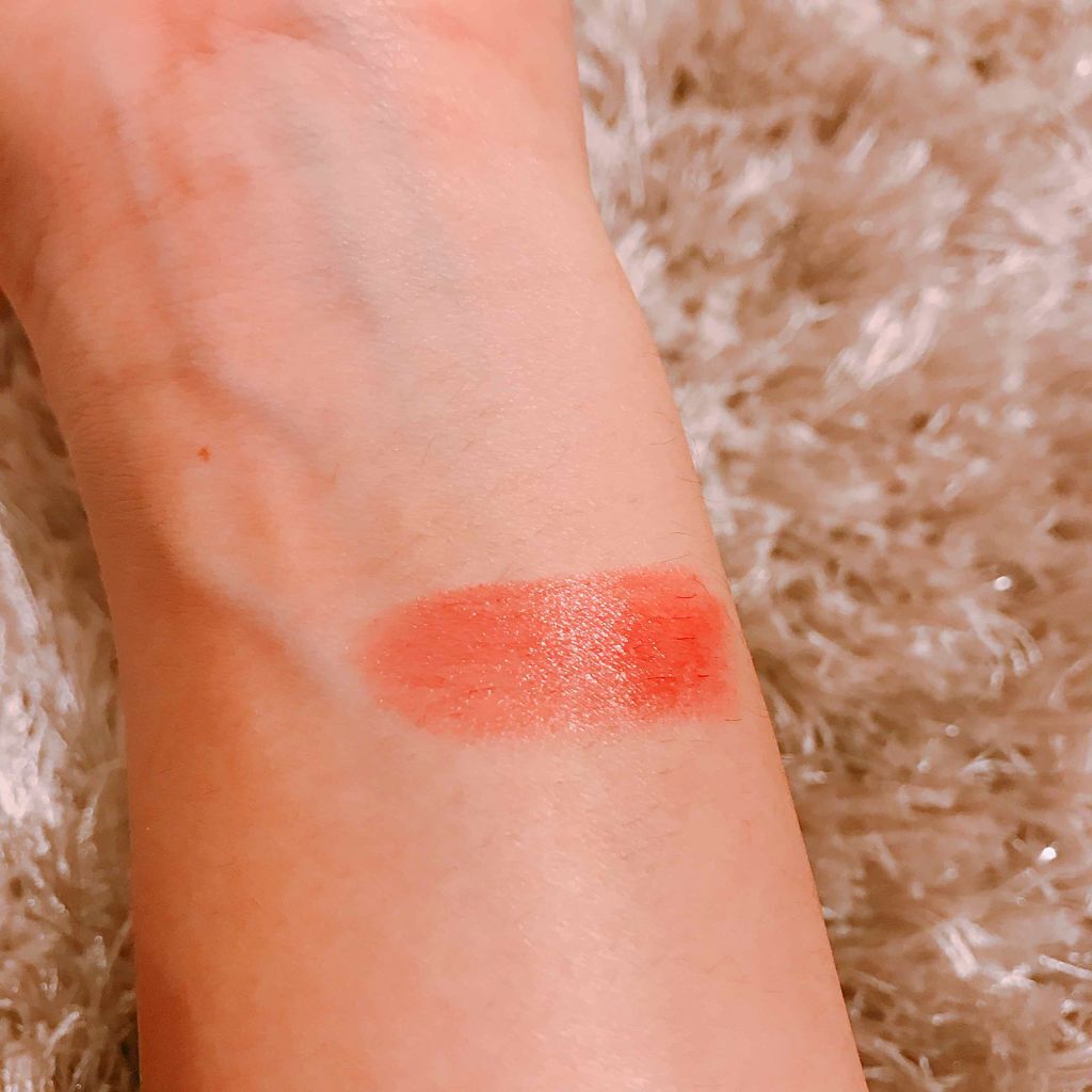 ラスティンググロスリップ/CEZANNE/口紅を使ったクチコミ（3枚目）