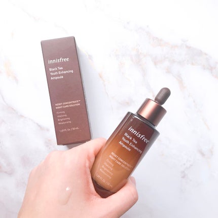 ブラックティー ユース セラム/innisfree/美容液を使ったクチコミ(2枚目)