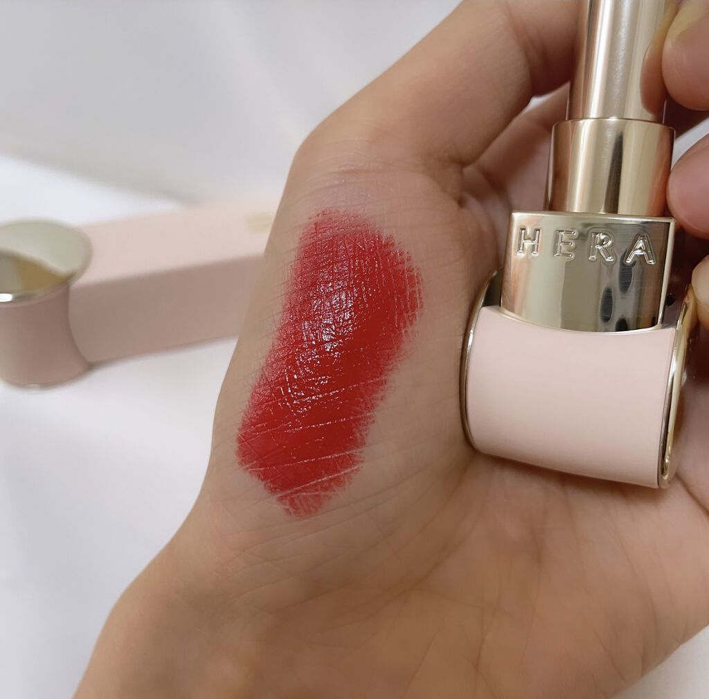 ルージュホリック シアーマット/HERA/口紅を使ったクチコミ（3枚目）