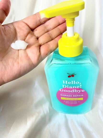 ハローダイアン グッバイ ダメージリペア シャンプー/トリートメント/ダイアン/市販シャンプーを使ったクチコミ(2枚目)