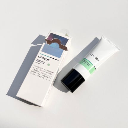 カラーコントロールベース ミントグリーン/COSCOS/化粧下地を使ったクチコミ(4枚目)