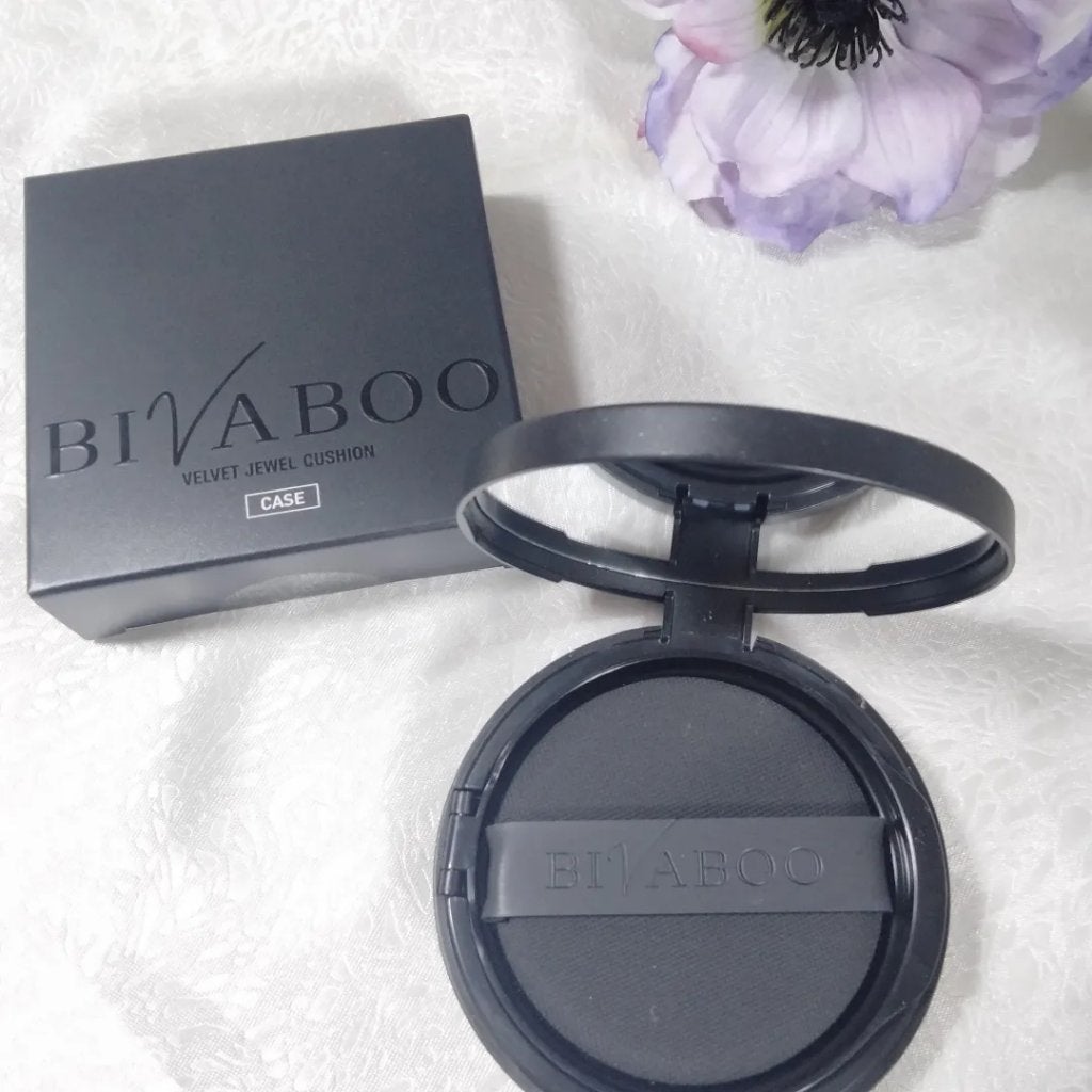 ベルベットジュエルクッション/BIVABOO/クッションファンデーションを使ったクチコミ(4枚目)