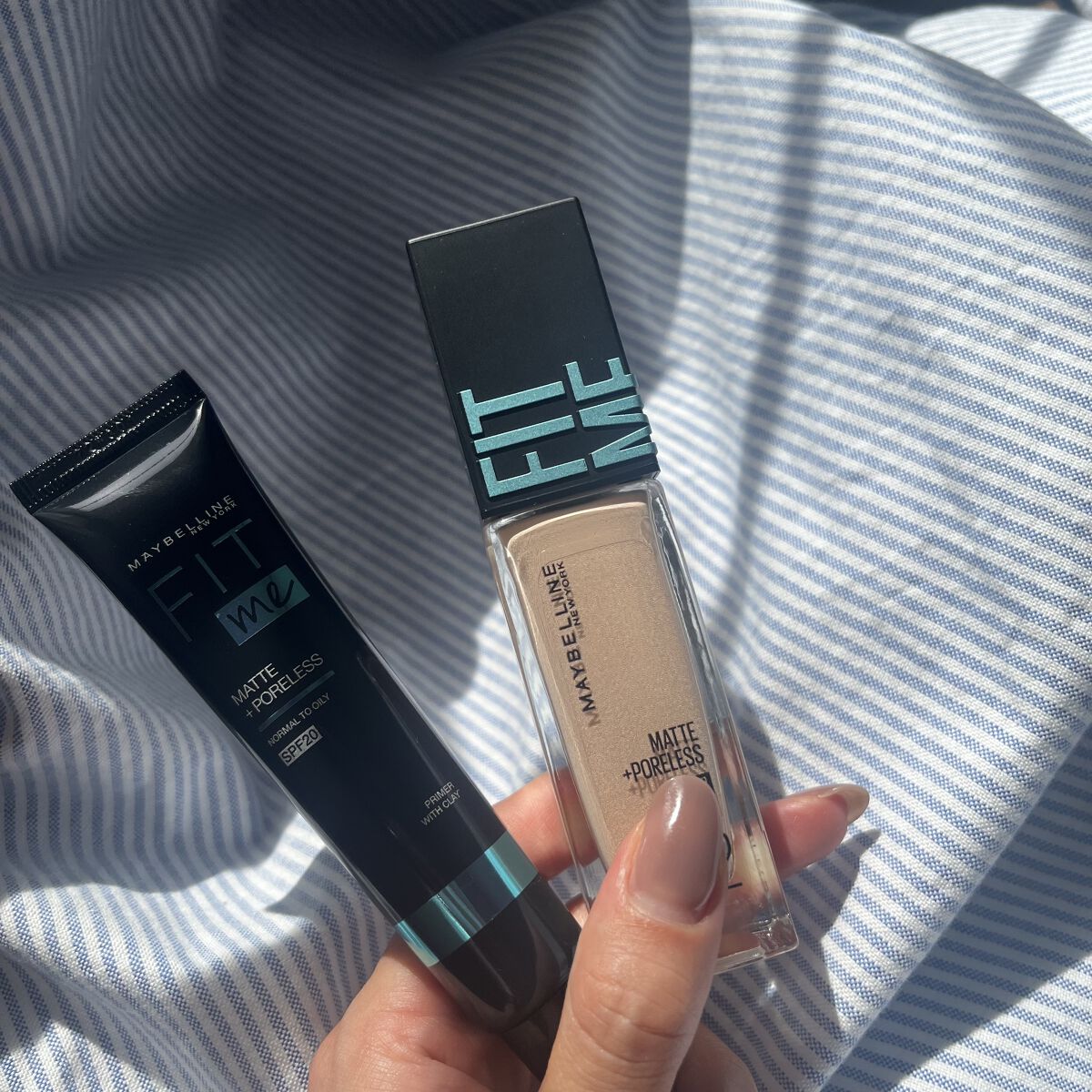 フィットミー リキッドファンデーション R/MAYBELLINE NEW YORK/リキッドファンデーションを使ったクチコミ（1枚目）