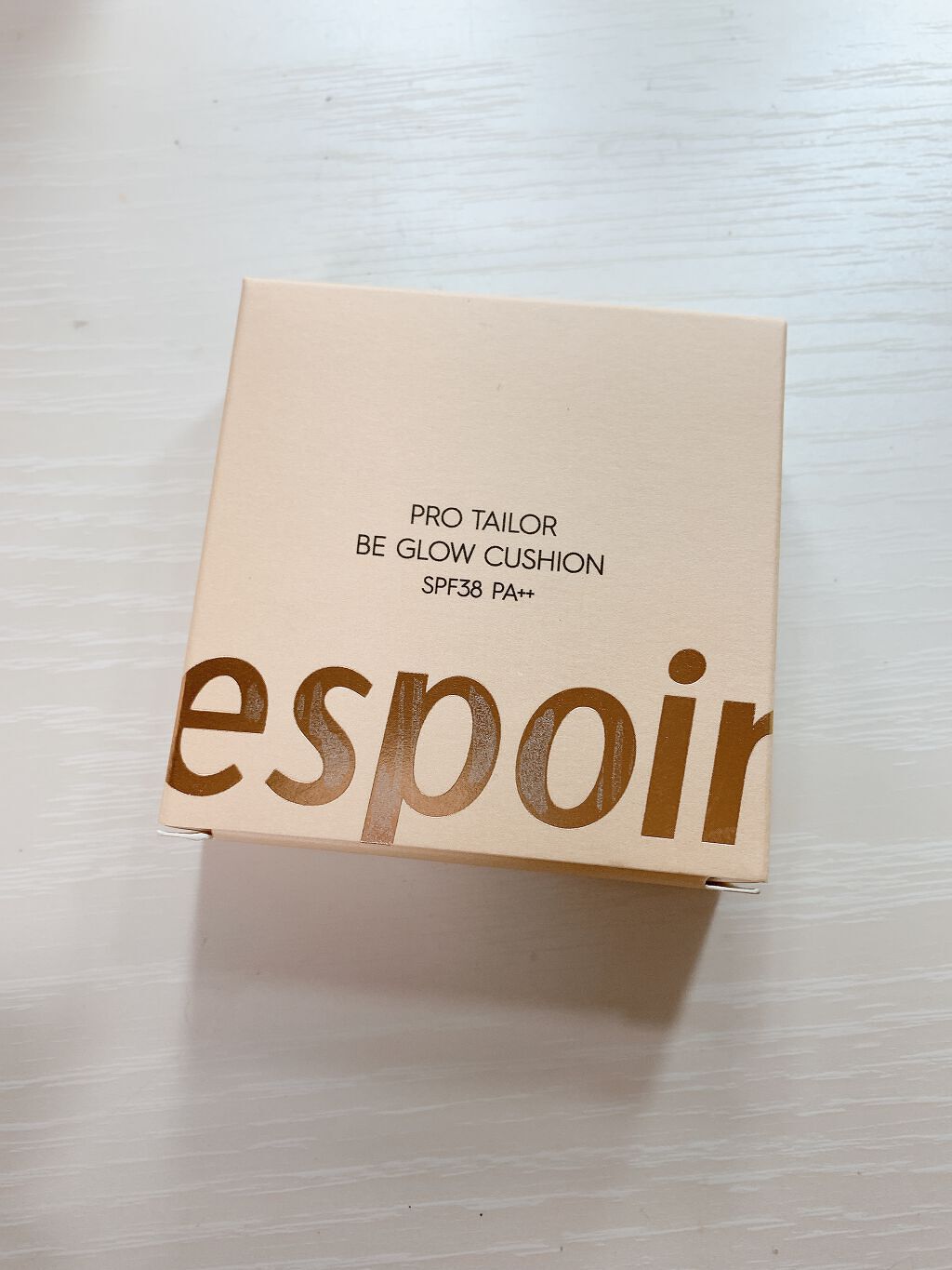 プロテーラービーグロウクッション(オールニュー)/espoir/クッションファンデーションを使ったクチコミ（1枚目）